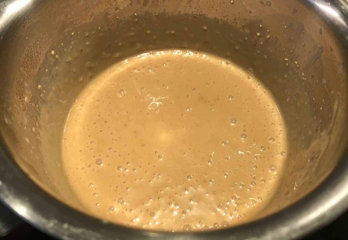 Mousse de turrón