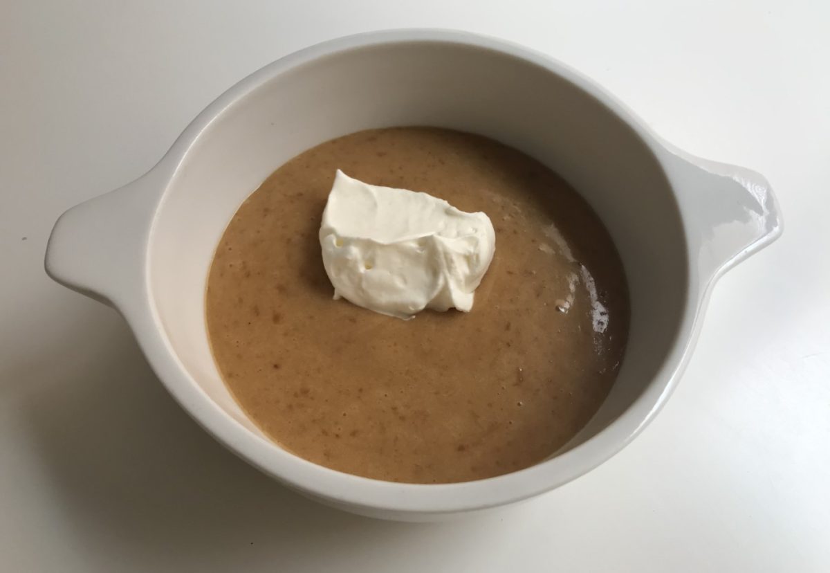 Mousse de turrón