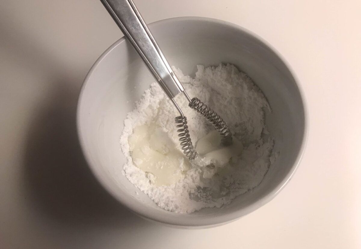Pan dulce de avellanas. Trenza navideña