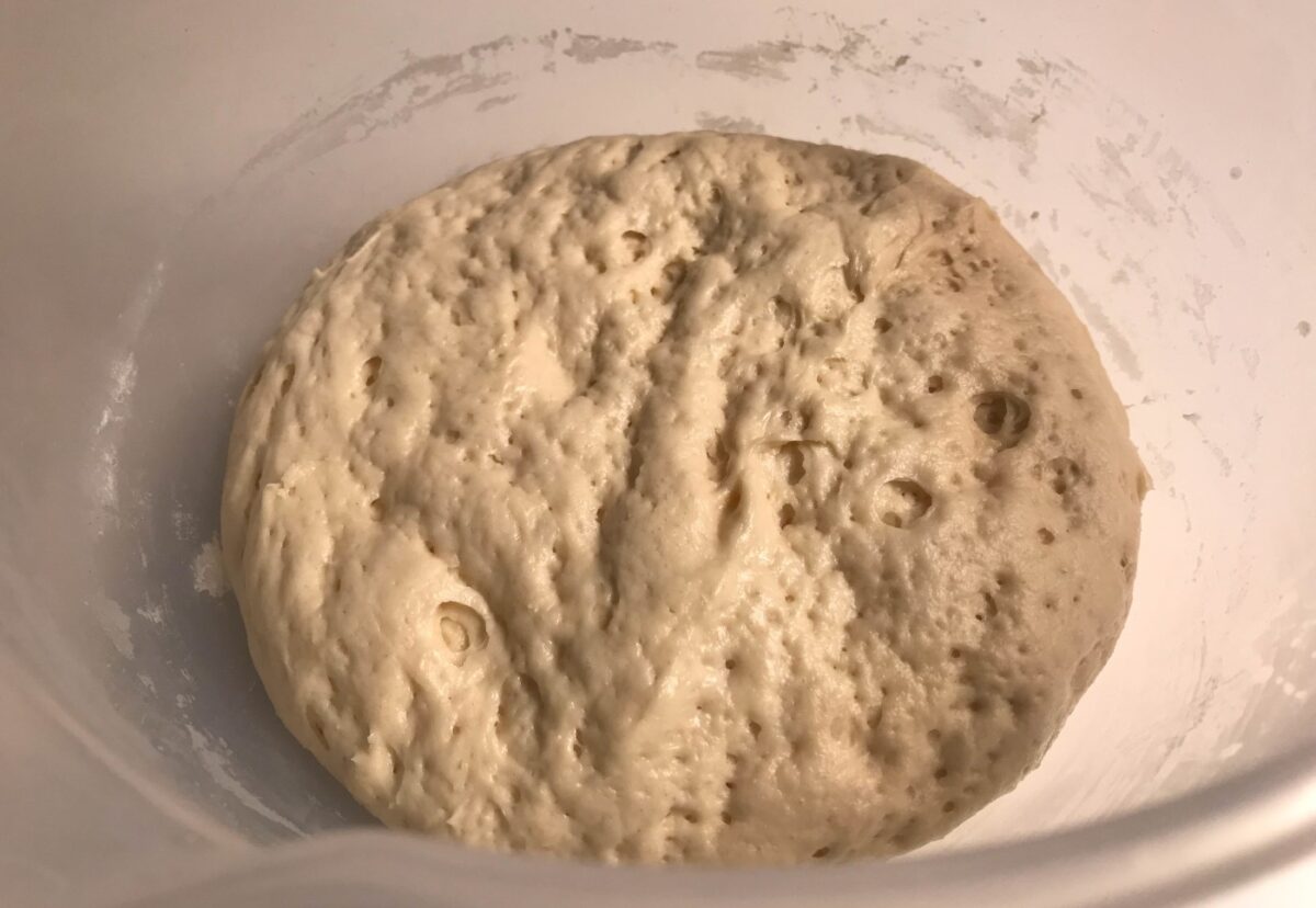Pan dulce de avellanas. Trenza navideña