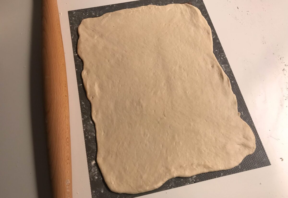 Pan dulce de avellanas. Trenza navideña