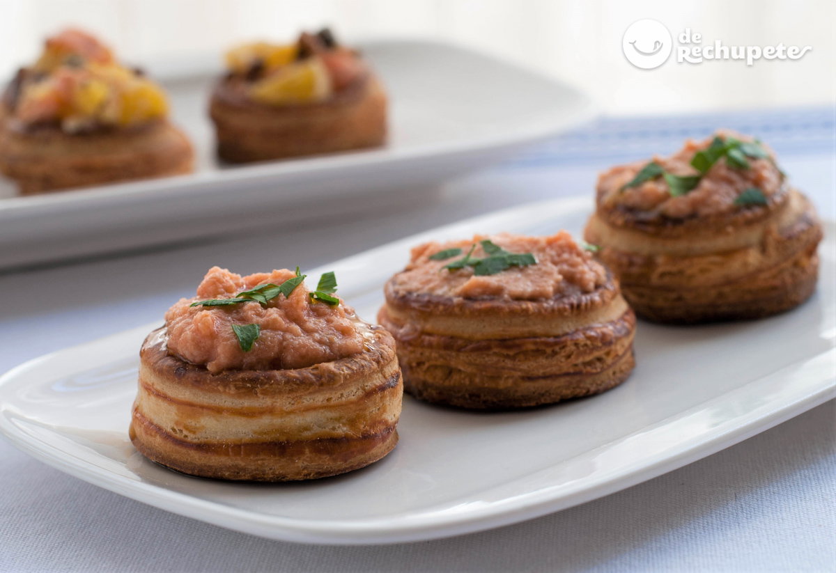 Volovanes de hojaldre rellenos. 4 ideas para triunfar