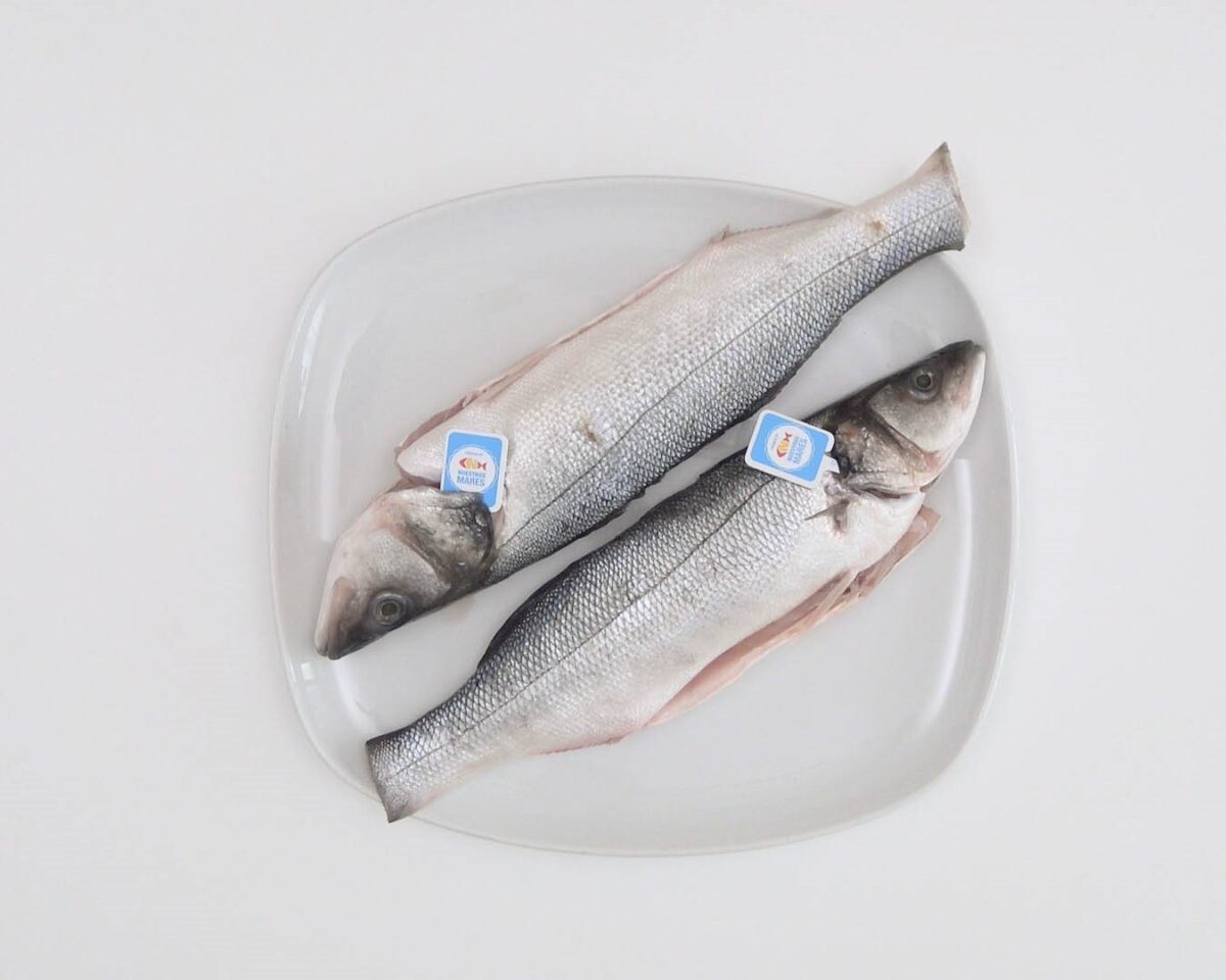 Lubina a la sal y al horno
