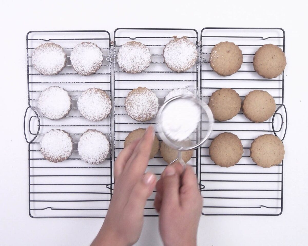 Polvorones de avellana