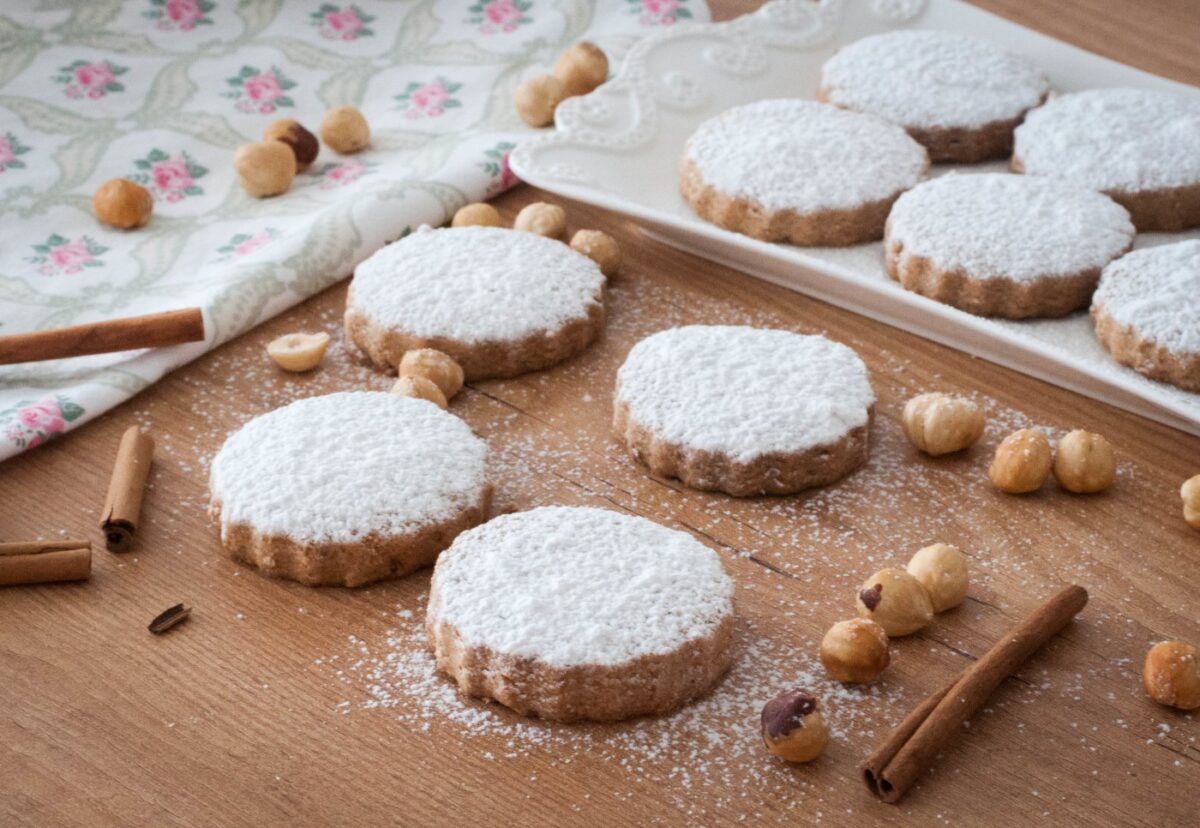 Polvorones de avellana