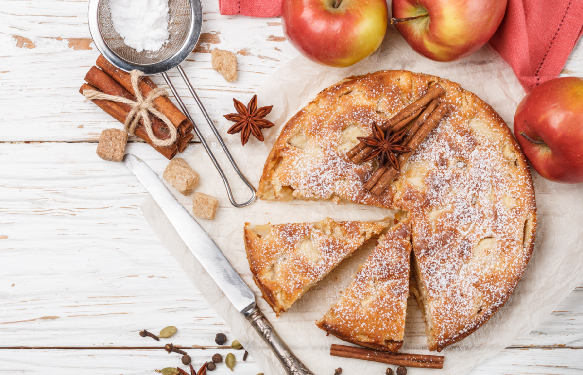 La tarta de manzana. historia, origen y trucos