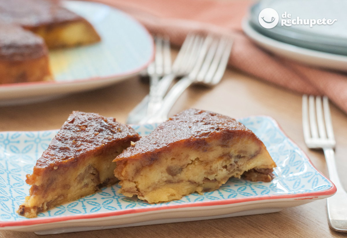Pudin fácil de roscón de reyes