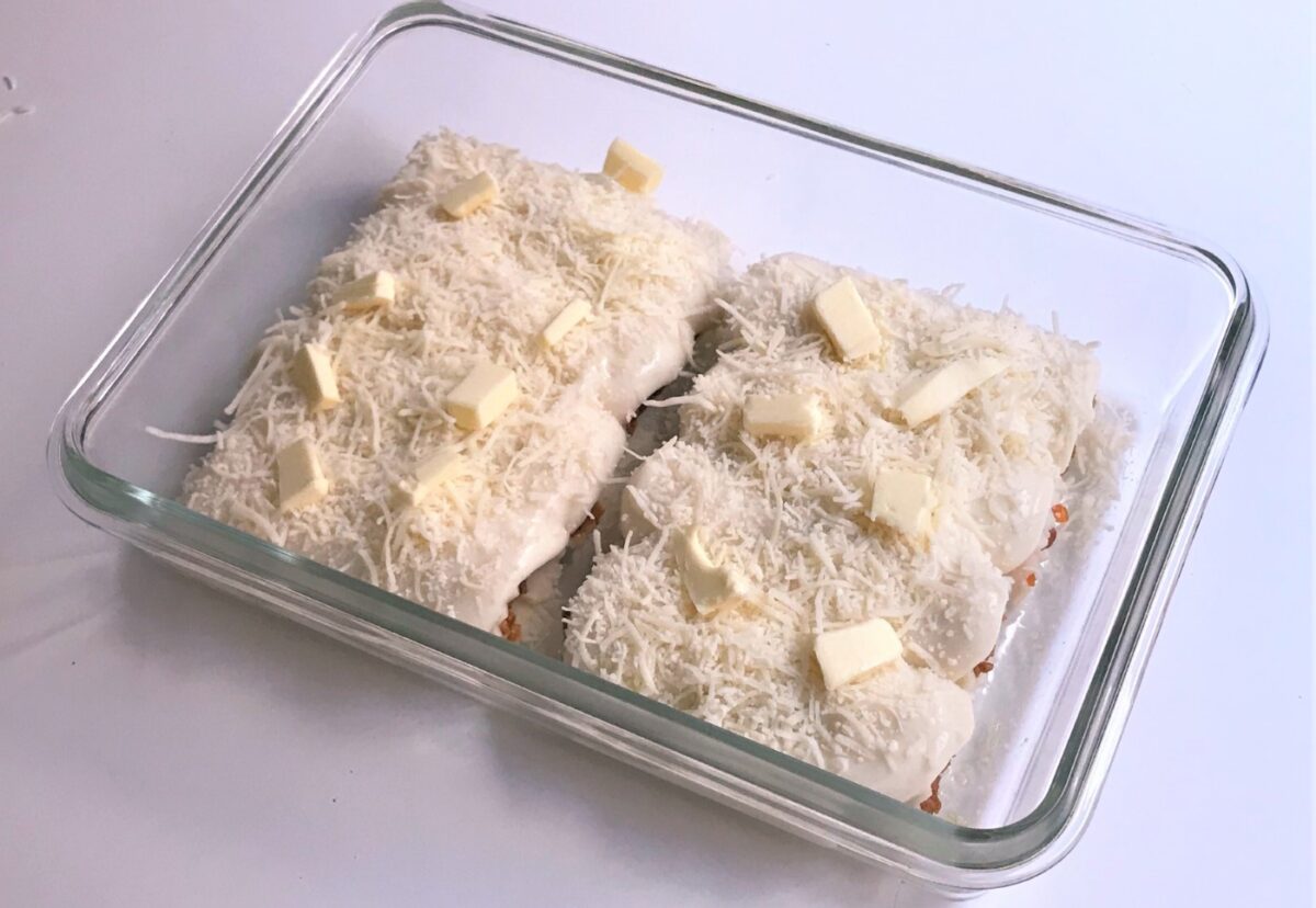 Canelones rellenos de boloñesa