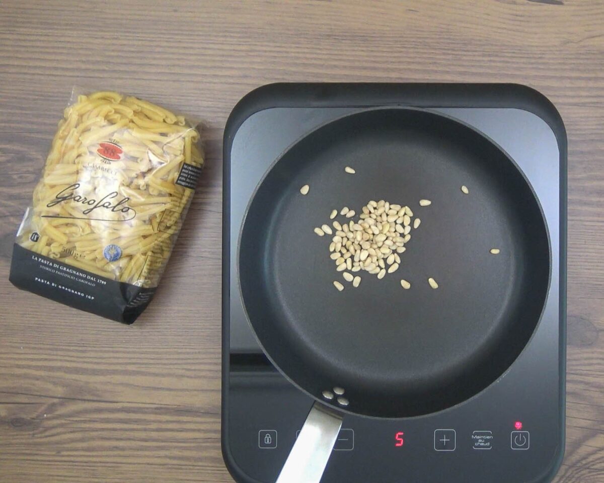 Casarecce al pesto