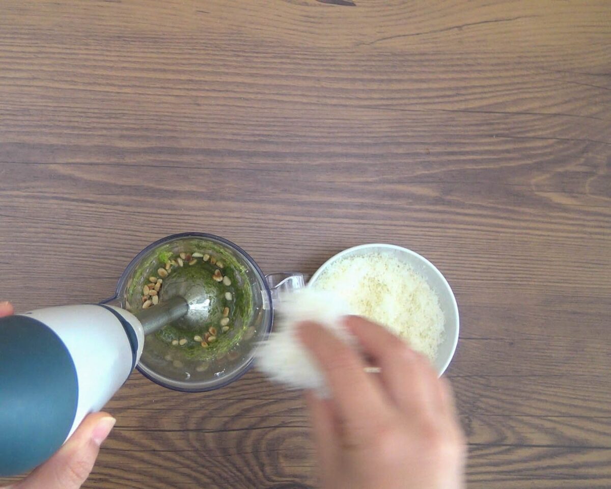 Casarecce al pesto