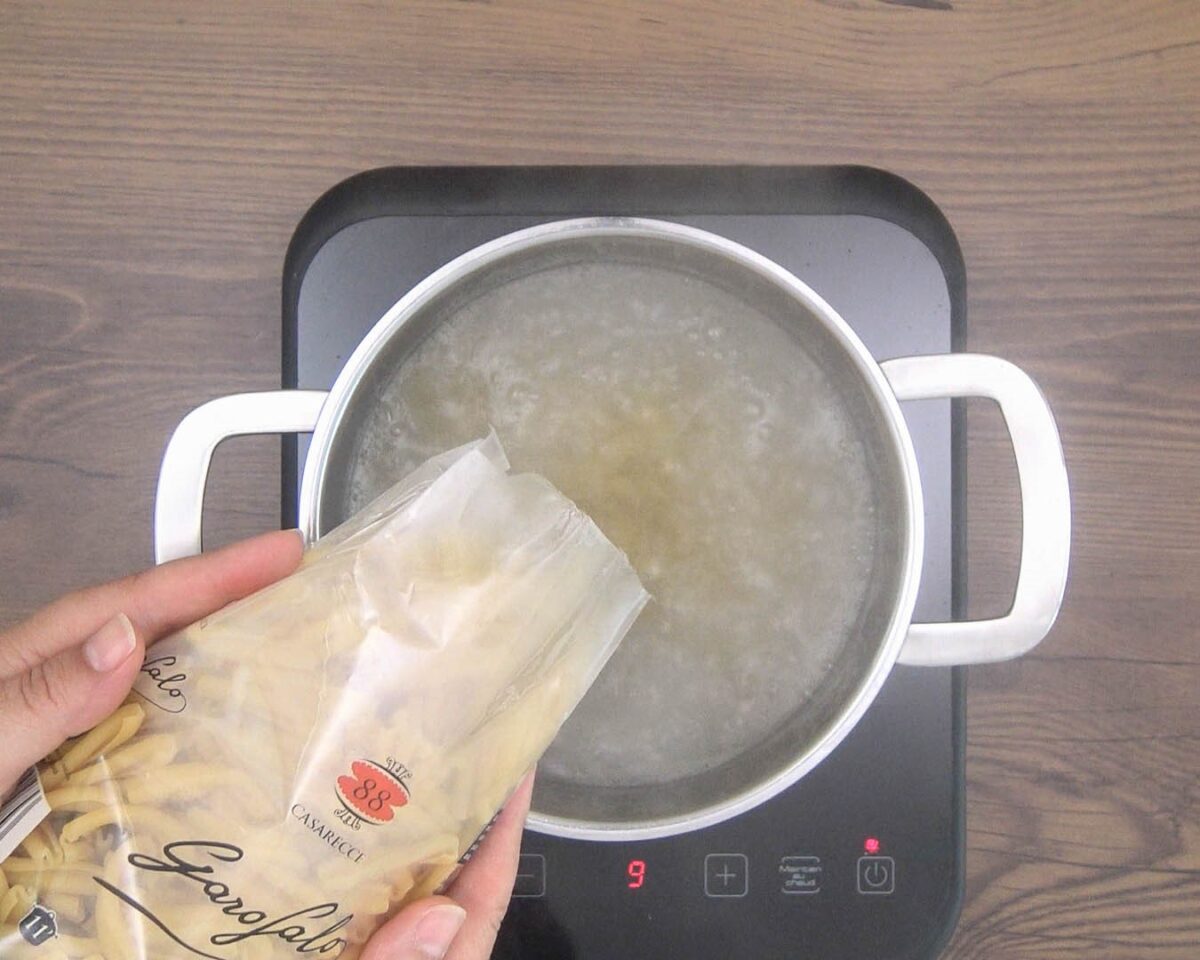 Casarecce al pesto