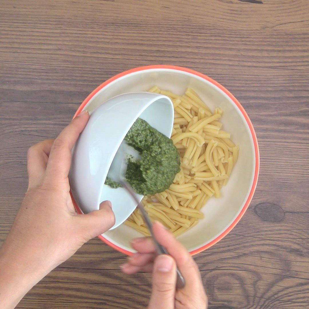 Casarecce al pesto