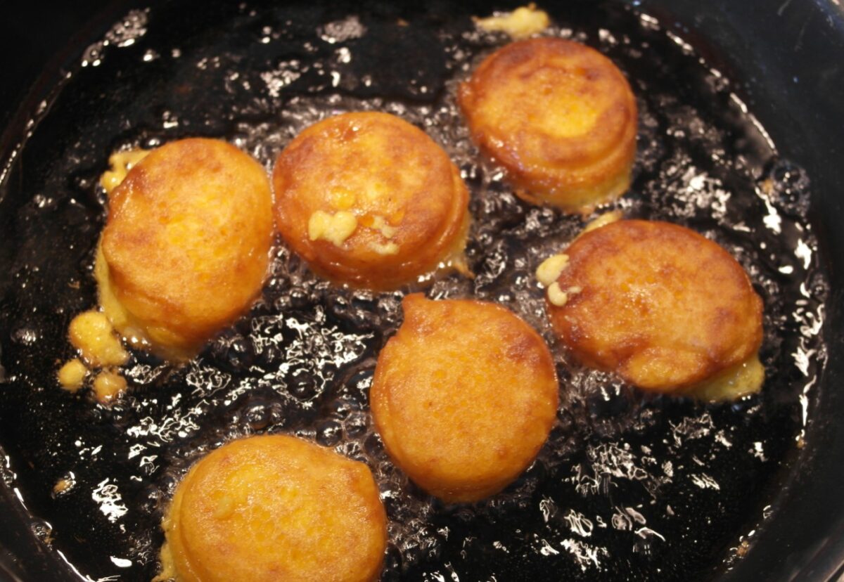 Chulas de calabaza o calacú