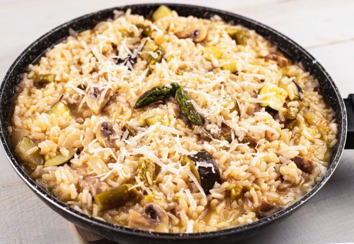 Risotto de verduras