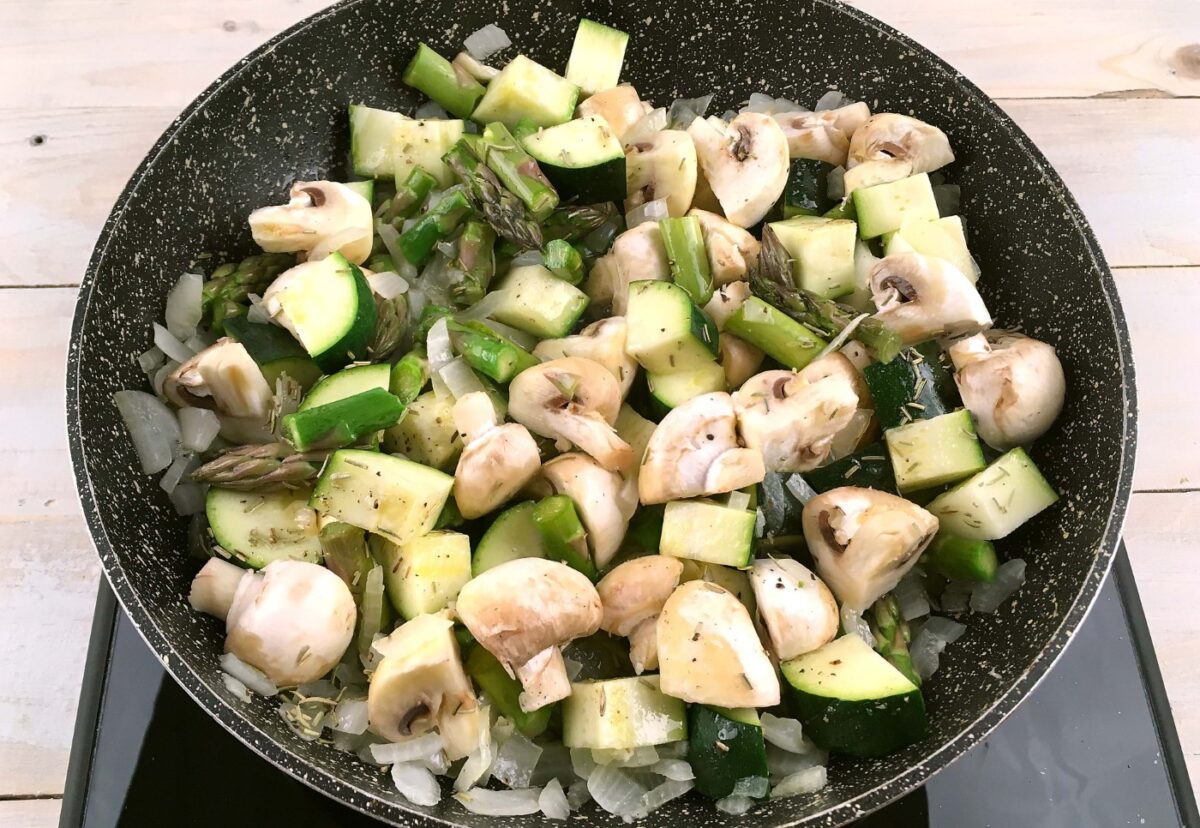 Risotto de verduras