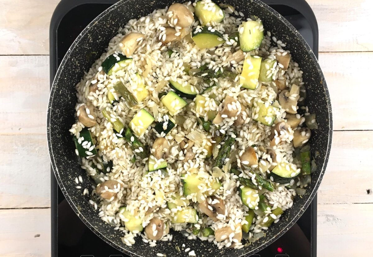 Risotto de verduras