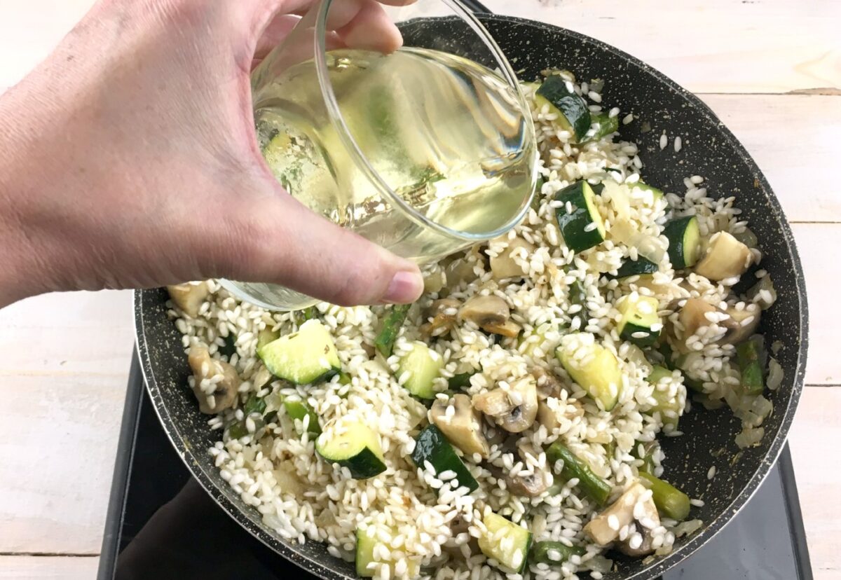 Risotto de verduras