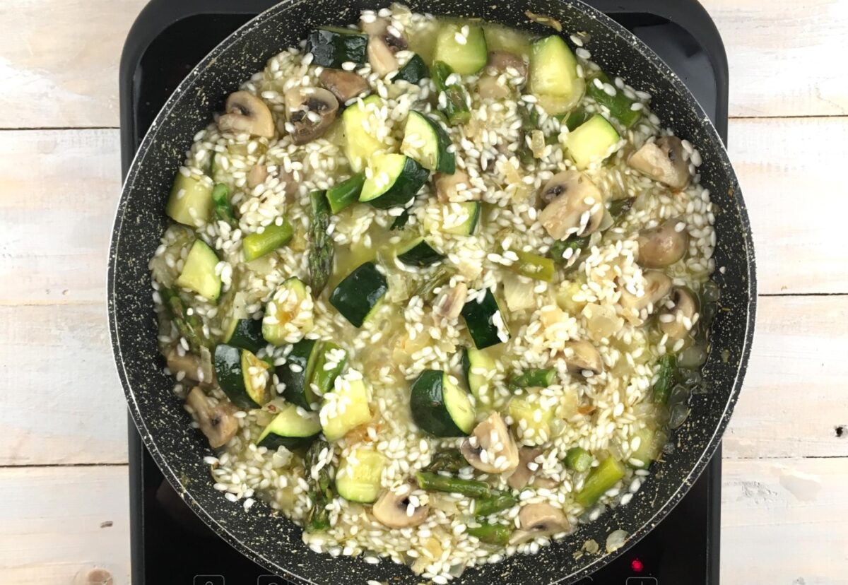 Risotto de verduras