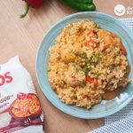 Arroz caldoso con pollo