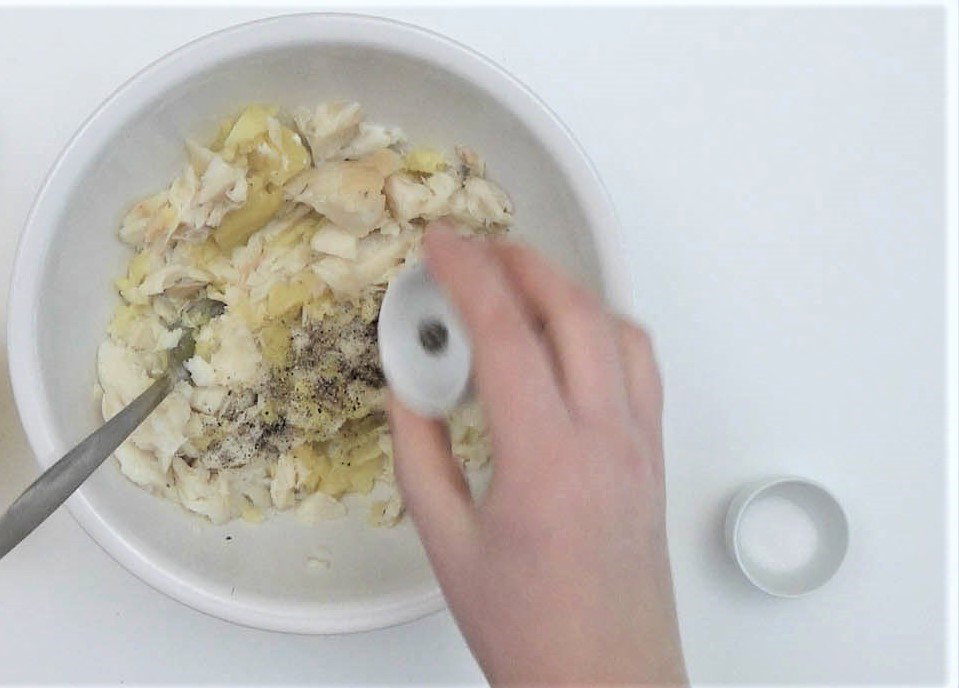 Brandada de bacalao con mayonesa o alioli