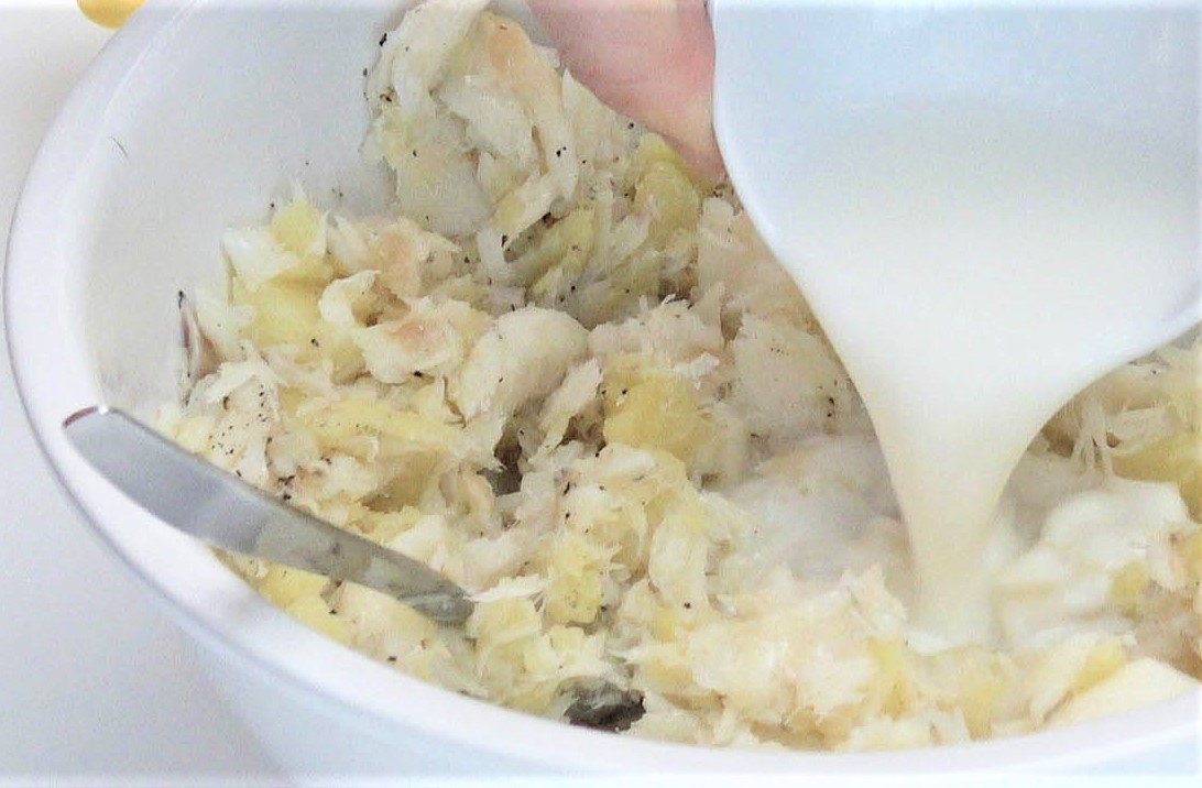 Brandada de bacalao con mayonesa o alioli