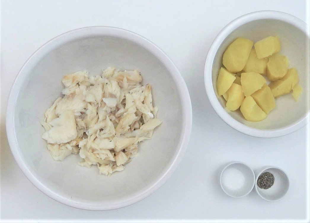 Brandada de bacalao con mayonesa o alioli