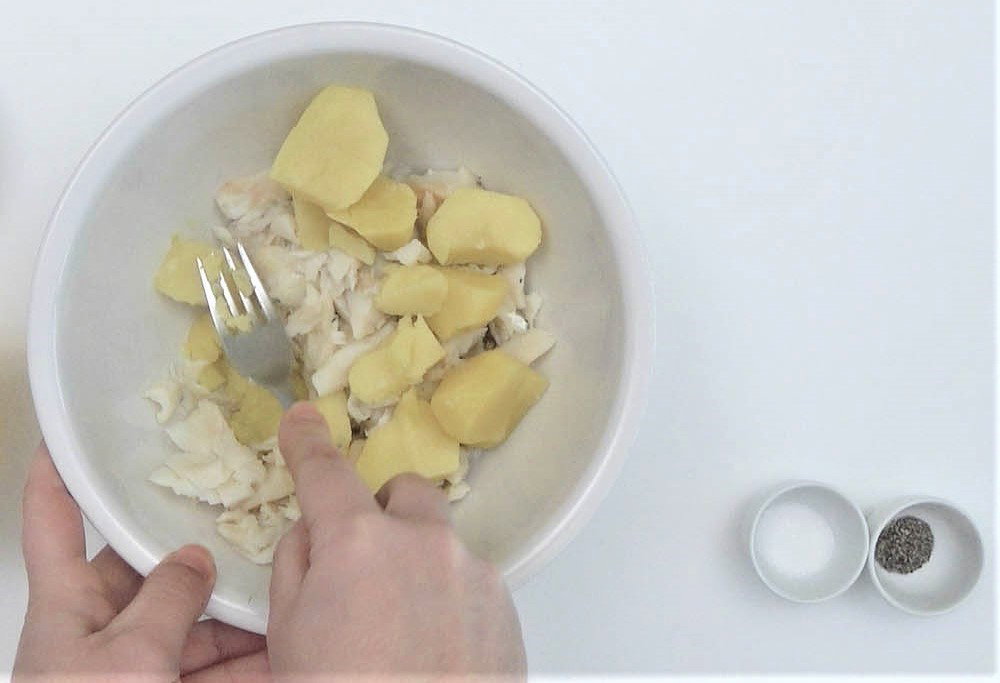 Brandada de bacalao con mayonesa o alioli