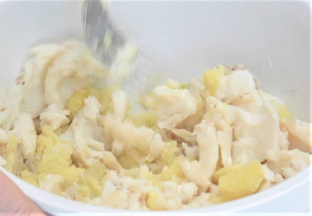 Brandada de bacalao con mayonesa o alioli