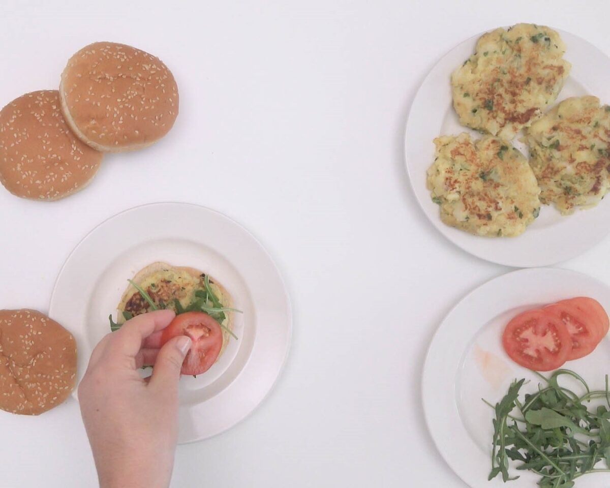 Hamburguesas de pescado