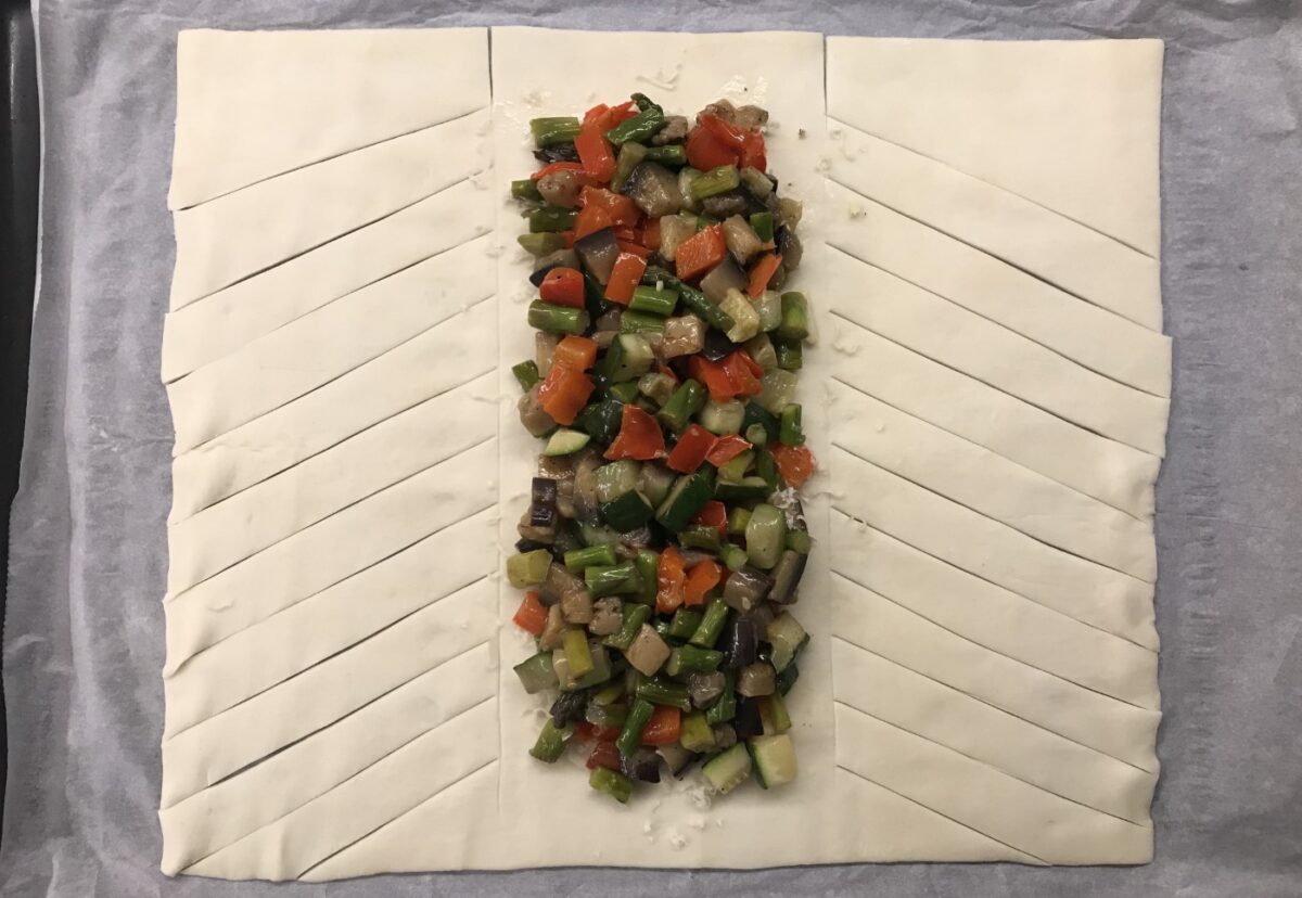 Hojaldre de verduras