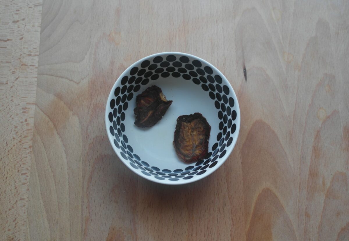 Magdalenas de queso de cabra y tomate