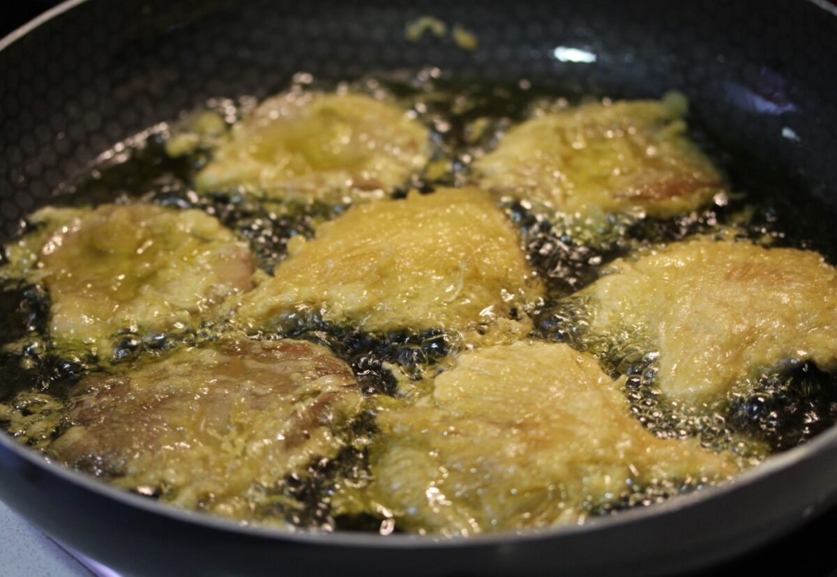 Setas en tempura