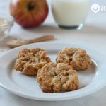 Galletas sin azúcar, con avena y manzana