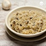 Risotto de champiñones