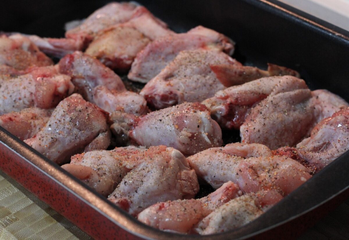 Alitas de pollo al horno