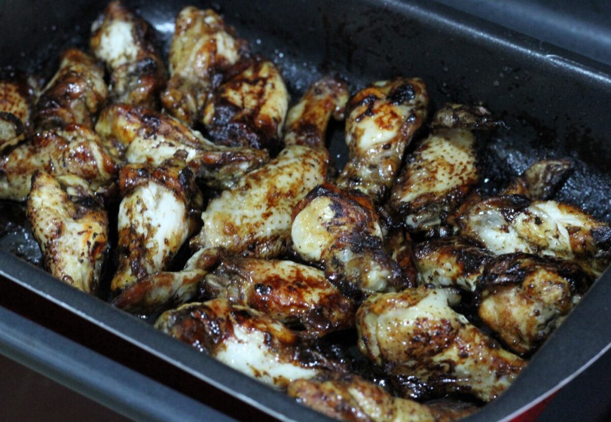Alitas de pollo al horno