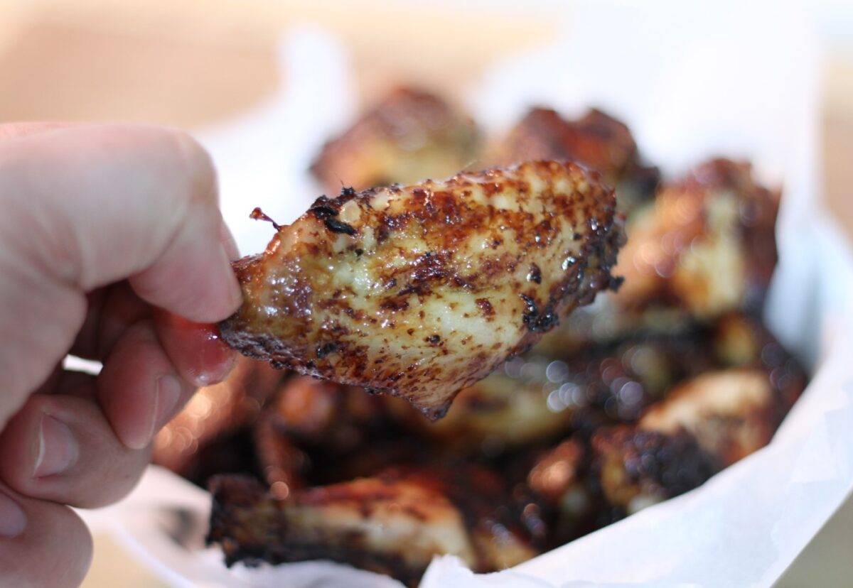 Alitas de pollo al horno