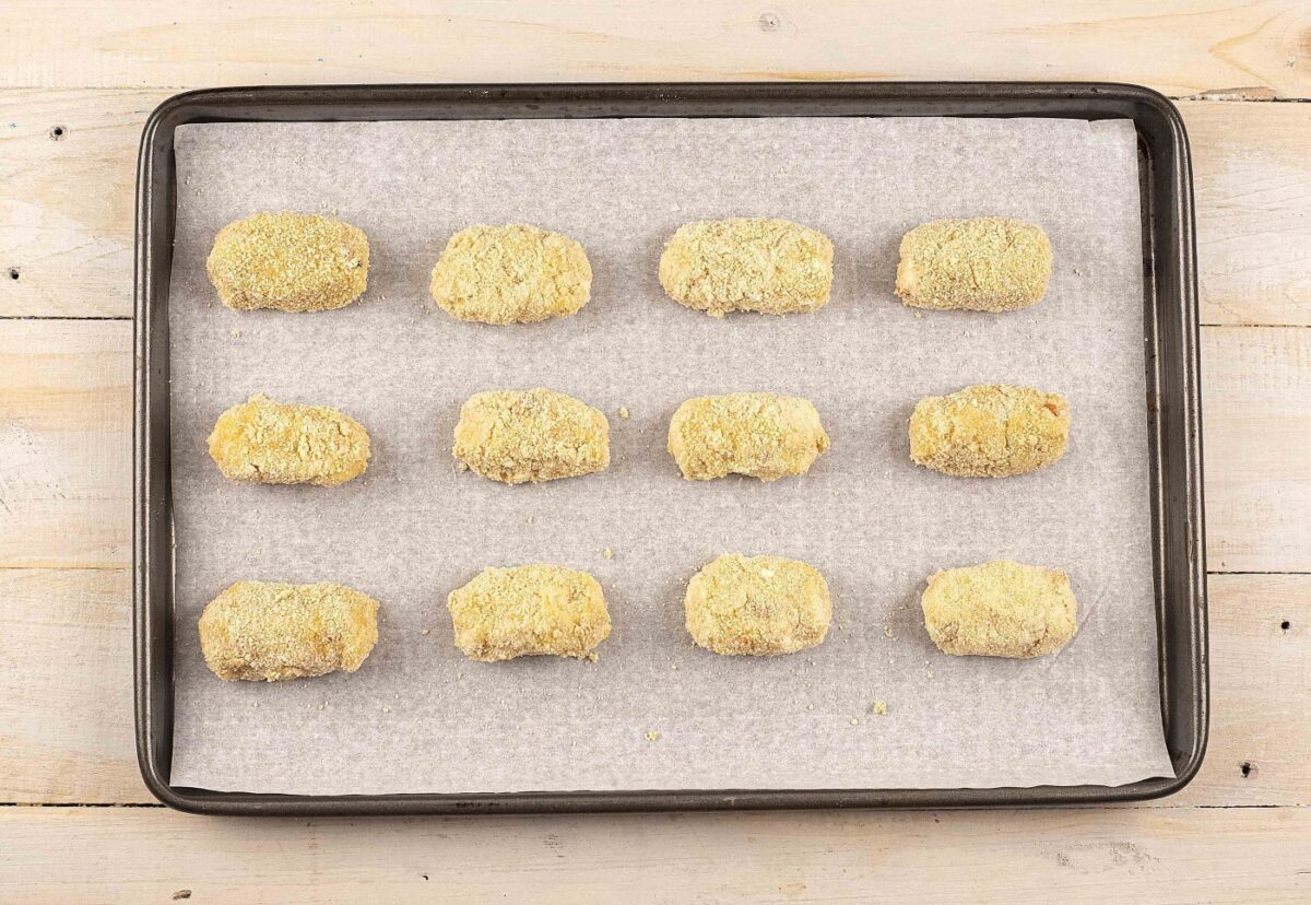 Croquetas al horno