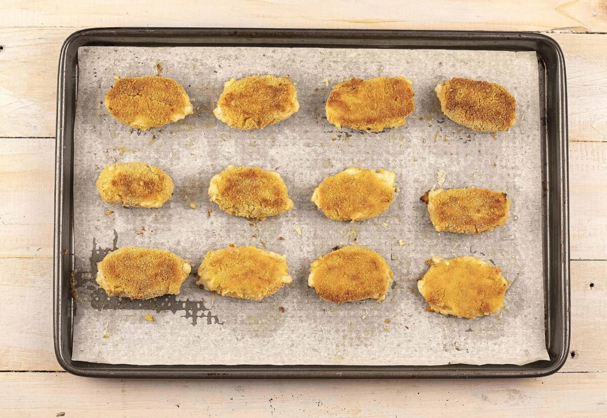 Croquetas al horno