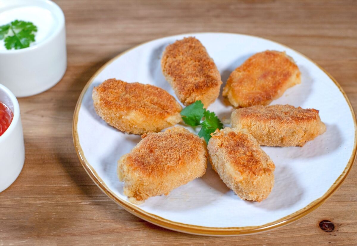 Croquetas al horno