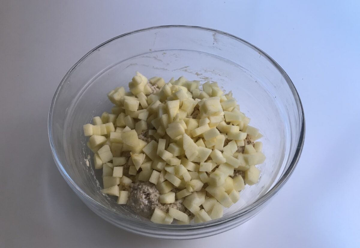 Galletas de avena y manzana sin azúcar