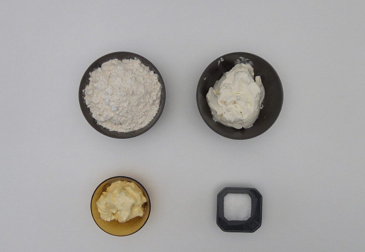 Galletas de queso y vainilla