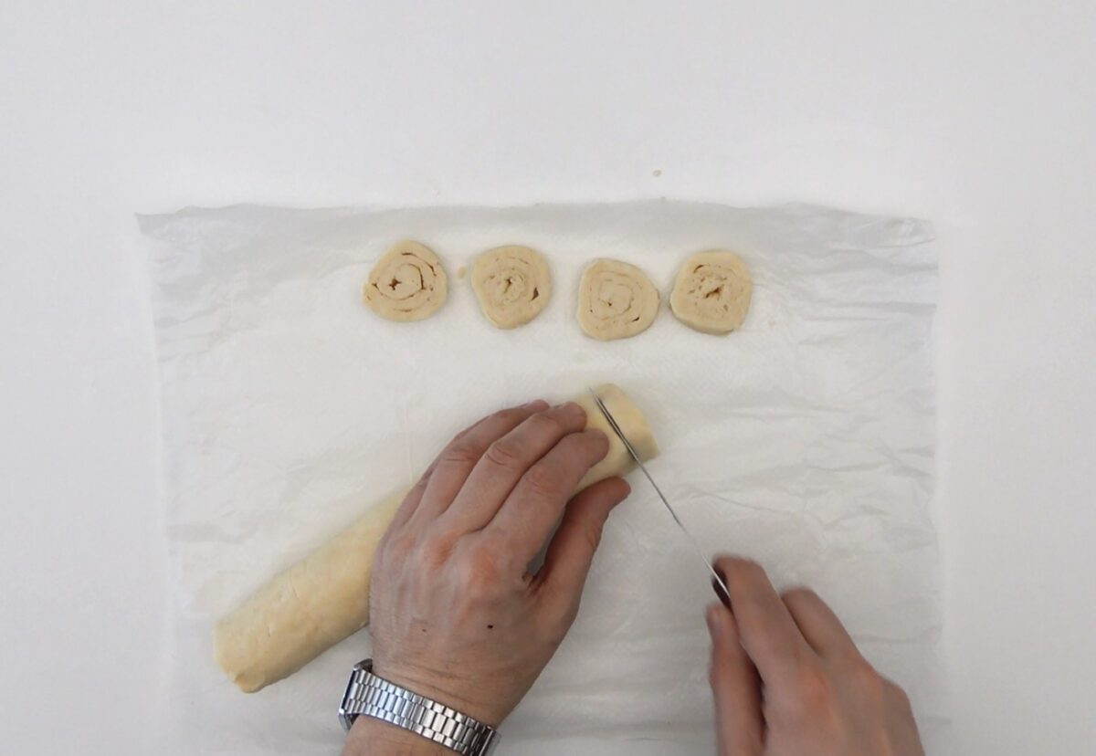 Galletas de queso y vainilla