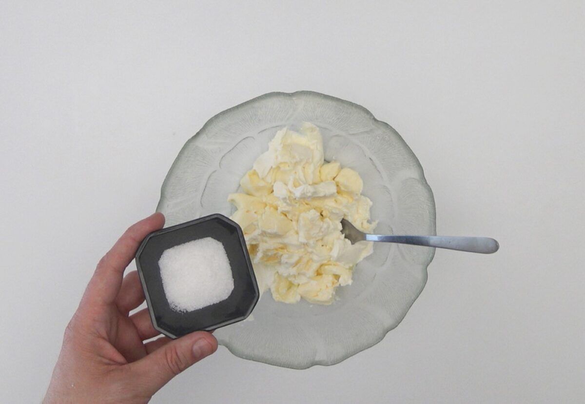 Galletas de queso y vainilla