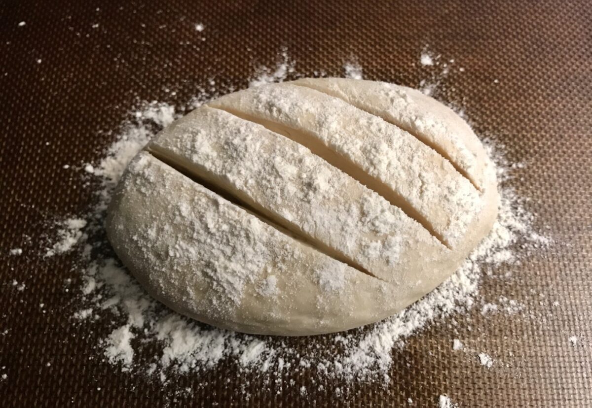 Pan de trigo fácil estilo rústico