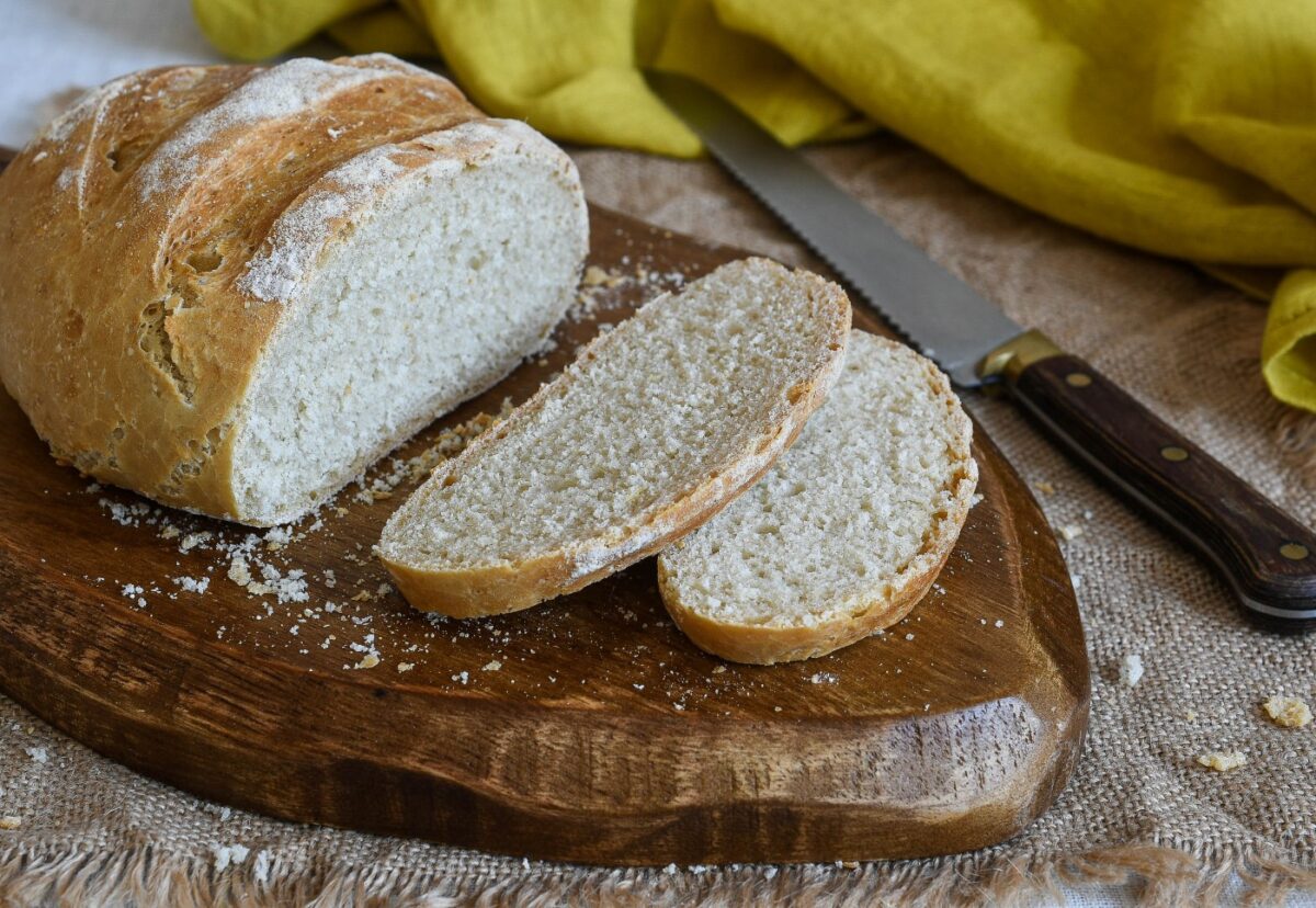Pan de trigo fácil estilo rústico