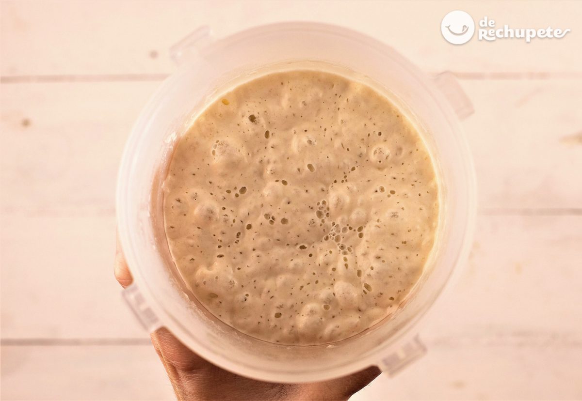 Prefermento o Poolish para hacer pan en casa