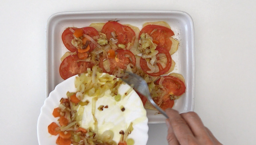 Rodajas de salmón al horno paso 10