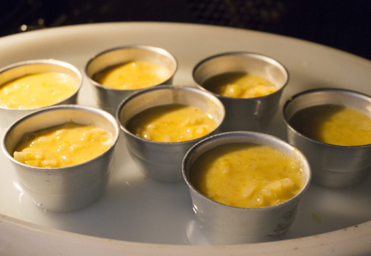 Arroz con leche con naranja. Postre madrileño