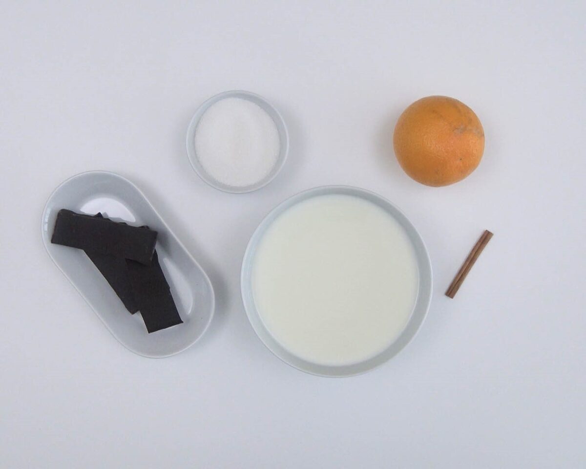 Arroz con leche y chocolate